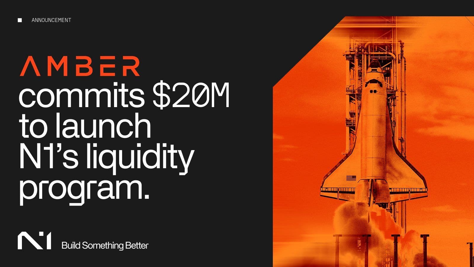 N1 Launches Liquidity Program With $20M Commitment From Amber Group
